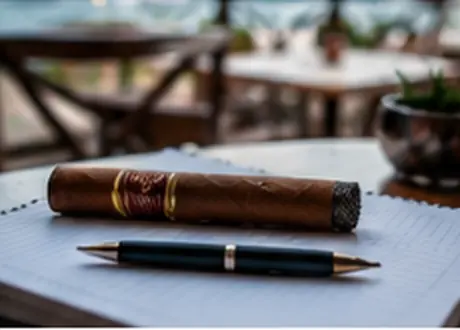Illustration de l'actualité : Un membre affirme avoir détecté du cuir dans un cigare